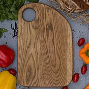 Посуда handmade. Livemaster - original item Large oak cutting Board 