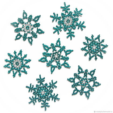 Snowflake Earrings Tutorial: DIYs в журнале Ярмарки Мастеров