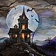  ' Haunted House' acrylic painting, Pictures, Ekaterinburg,  Фото №1