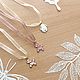 Кулон "Собачка" и "Кошечка" розового цвета. Кулон. Gleamnight jewelry. Ярмарка Мастеров.  Фото №4