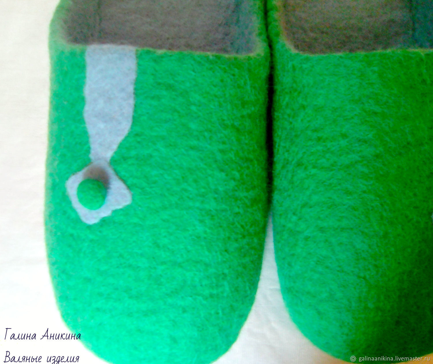 Тапочки валяные мужские "Летнее настроение" в интернет-магазине на ...