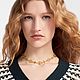 Винтаж: Колье Louis Vuitton Lace в золотом тоне. Колье винтажные. Виктория (aifebelle). Интернет-магазин Ярмарка Мастеров.  Фото №2