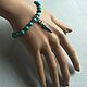 B35 Bracelet turquoise with Turkmenistan and Tibetan symbols. Bead bracelet. Garuda. Online shopping on My Livemaster.  Фото №2