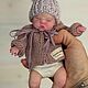 Куколка из силикона «Адриана» 19 см. Куклы Reborn. Виктория @torydolls. Интернет-магазин Ярмарка Мастеров.  Фото №2
