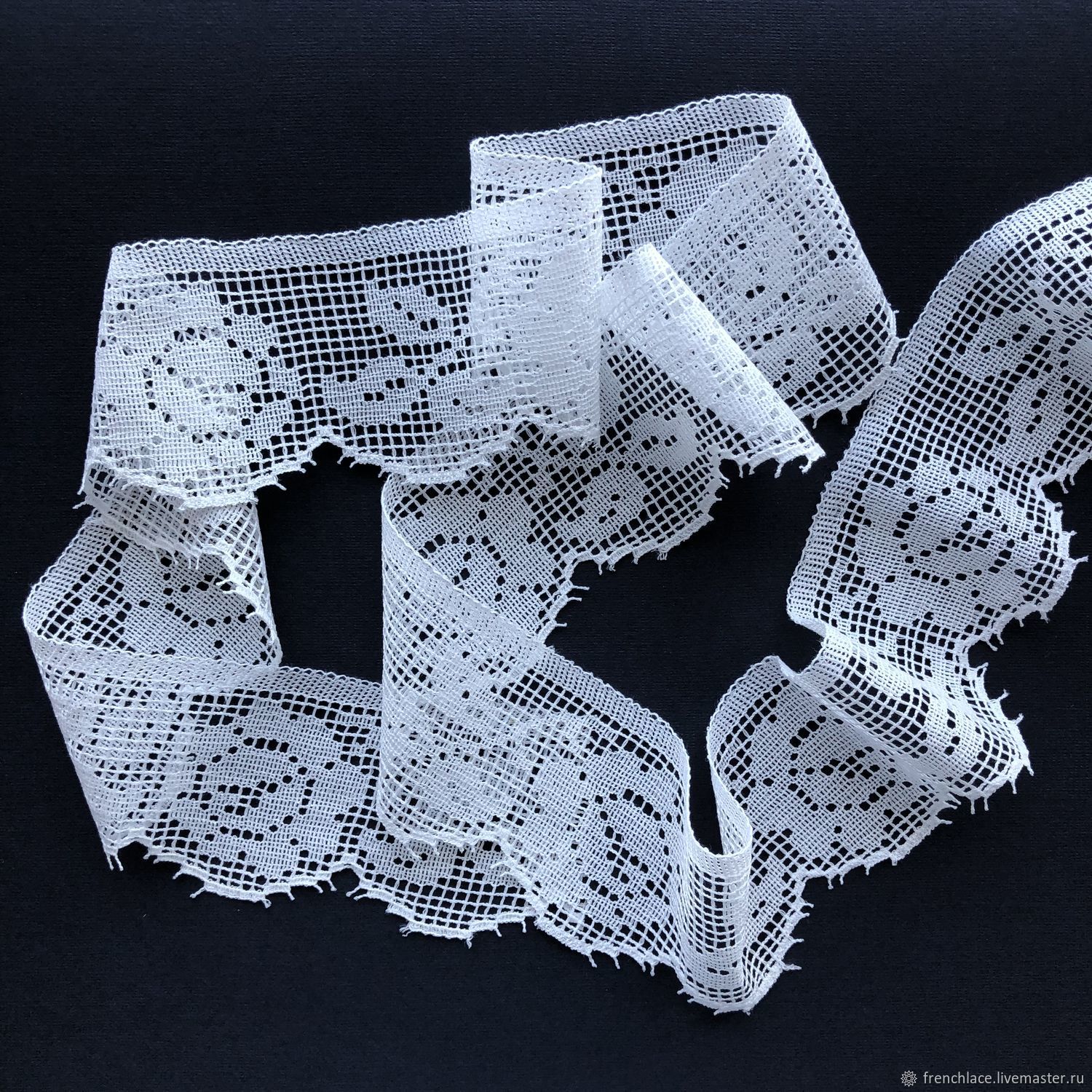 кружево край. французские кружева валансьен. срез ажурного хлопка. ажурное кружево. кружева 5.