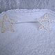 Baptismal towel with embroidery. Lace terry kryzhma. Baptism towel. Happy White. My Livemaster. Фото №4