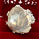 The ring of the 'Bride' baroque white pearl, Rings, Moscow,  Фото №1