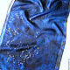 Order batik scarf Starry sky thin silk. Handpainted silk by Ludmila Kuchina. Livemaster. . Scarves Фото №3