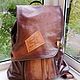 Backpack leather ladies custom made for Indulge), Classic Bag, Noginsk,  Фото №1