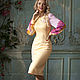 Dress ' Apricot wine'. Dresses. Designer clothing Olesya Masyutina. Online shopping on My Livemaster.  Фото №2