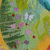 Картины и панно handmade. Livemaster - original item Embroidery .Awakening. Handmade.