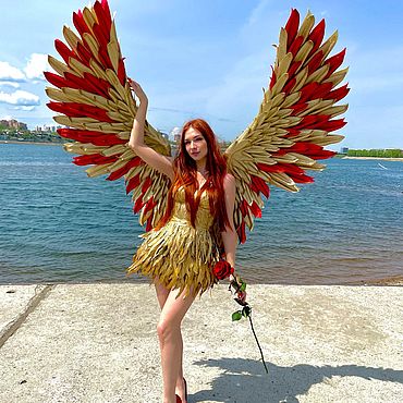 Карнавальный костюм Ангел, рост 122 см