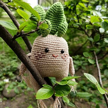 Куклы и игрушки ручной работы. Ярмарка Мастеров - ручная работа Амигуруми Мандрагора. Handmade.