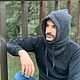 Заказать КАПЮШОН-СНУД двойной  КАЛЬВИН моренго. Вязаный кэжуал  UNIC Ирина. Ярмарка Мастеров. . Капюшоны Фото №3