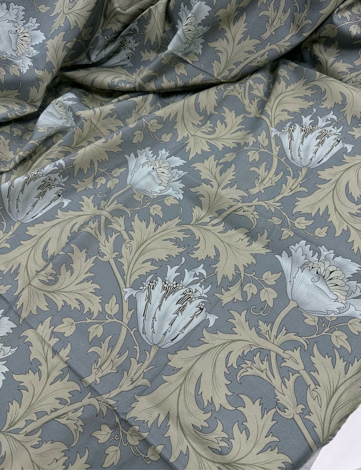 Хлопок Уильям Моррис в интернет-магазине на Ярмарке Мастеров | Ткани ...