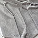 Трикотаж серый с люрексом. Материалы для кукол и игрушек. CottonCity. Ярмарка Мастеров.  Фото №4