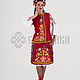 Order Ukrainian folk costume for women ' Bordeaux'. SLAVYANKA. Livemaster. . Suits Фото №3