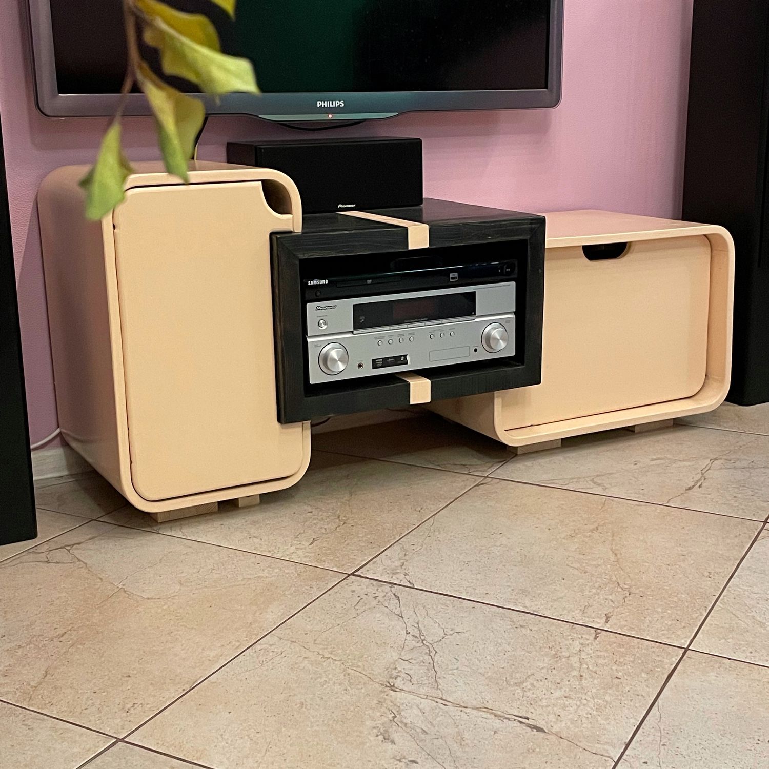 Тумба под аппаратуру и ТВ. в интернет-магазине на Ярмарке Мастеров ...