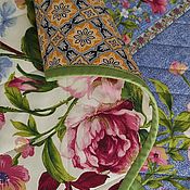 Для дома и интерьера handmade. Livemaster - original item Set of table textiles Floral. Handmade.