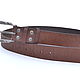  TITANIUM leather Belt for men. Straps. Leathercrat Products (REViOR). My Livemaster. Фото №5
