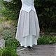 Order No. 167 Linen multi-layered boho skirt. Olga V. Kazarinova. Livemaster. . Skirts Фото №3