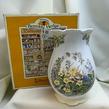 Винтаж ручной работы. Ярмарка Мастеров - ручная работа Винтаж: Ваза «Spring» Brambly Hedge от ROYAL DOULTON.. Handmade.
