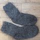 KNITTED DOWN SOCKS WARM gray 100% goat down. Socks. KOZAmoDA (kozamoda) (kozamoda). My Livemaster. Фото №4