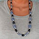 Order Agate and obsidian beads. Magic box. Livemaster. . Beads2 Фото №3
