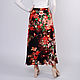 Order Demi-season skirt with flowers. Skirt Priority (yubkizakaz). Livemaster. . Skirts Фото №3