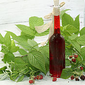 Косметика ручной работы handmade. Livemaster - original item Raspberry vinegar for hair, face and body, 100 ml.. Handmade.