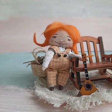 Куклы и игрушки ручной работы. Ярмарка Мастеров - ручная работа Куколка Энни. Handmade.