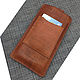 Кожаный чехол для смартфона Iphone 14, 15 Pro. Чехол. Кожатерия / Leather Terra. Ярмарка Мастеров.  Фото №5