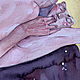 Desnuda, erótico, la pintura, el erotismo, la pareja, enamorados, de la obra con el sentido de la. Pictures. LIONA-DE-LIV. Интернет-магазин Ярмарка Мастеров.  Фото №2