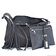 Order Bag with shoulder strap and internal pocket and pouch. BagsByKaterinaKlestova (kklestova). Livemaster. . Sacks Фото №3