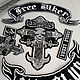 Order Biker large patch on the jacket /back Cross. shevronarmy. Livemaster. . Patches Фото №3