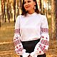 Женская вышиванка с традиционной словянской вышивкой, Блузки, Чернигов,  Фото №1