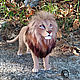 Sólo el Rey / León de fieltro de lana / Lion, Felted Toy, Sochi,  Фото №1