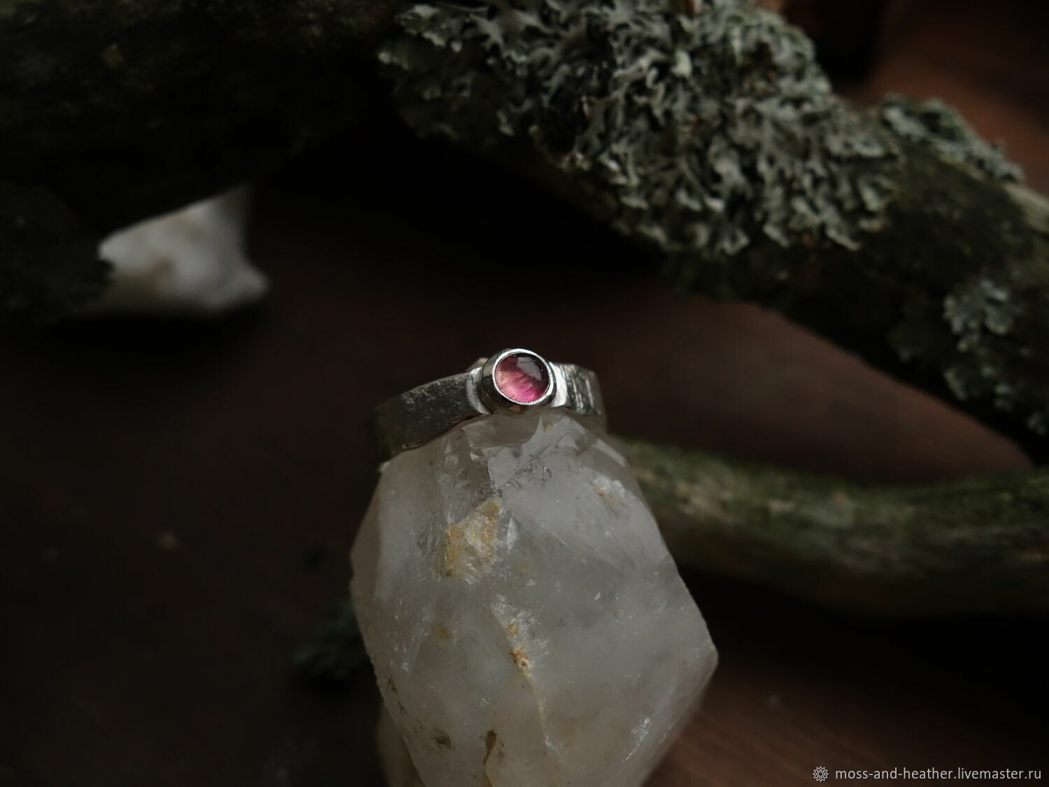 Серебряное кольцо с турмалином, Кольца, Санкт-Петербург,  Фото №1