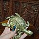 Пепельница -шкатулка Черепашка*латунь. Пепельницы. Антон. Ярмарка Мастеров.  Фото №7