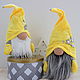 Gnome interior toy, as a gift, Easter souvenirs, Ekaterinburg,  Фото №1