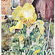 Pintura iris amarillo. Pictures. arinanor (arishanor). Интернет-магазин Ярмарка Мастеров.  Фото №2