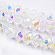 Хрустальные рондели Crystal AB, 3 мм,  5,5г (180 шт.), Бусины, Москва,  Фото №1