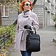  Women's leather backpack bag black Camila Mod SR83-711. Backpacks. Natalia Kalinovskaya. My Livemaster. Фото №4