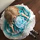 Alice in Wonderland, an artdoll collectible textile doll. Dolls. Darling. My Livemaster. Фото №6