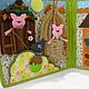 'The three little pigs' - educational book-folder. Cubes and books. Wonderful rukodelki. Online shopping on My Livemaster.  Фото №2