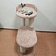 Order Scratching post for a large cat Oval . Workshop for dogs and cats. Livemaster. . Scratching Post Фото №3