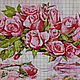 Order Set of embroidery beads ' PINK BOUQUET No. №2'. Beaded embroidery from Laura. Livemaster. . Embroidery kits Фото №3