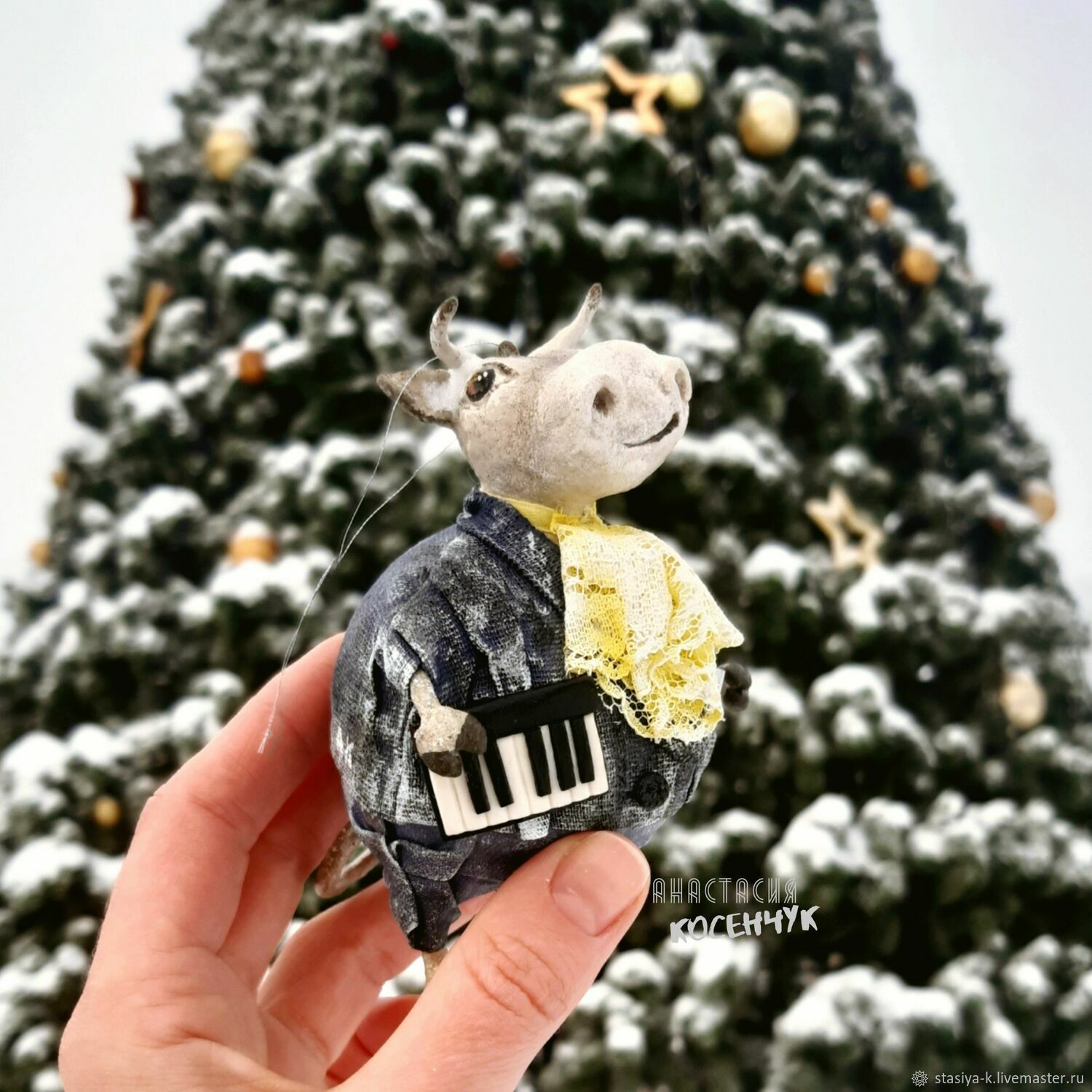 Interior, toy for the Christmas tree Bull, souvenir bull, Christmas toys –  купить на Ярмарке Мастеров – N1H0ACOM | Toys, Tomsk