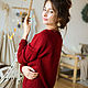 Sweater-blooming Liana. Sweaters. Yuliya knitting. My Livemaster. Фото №5