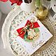 Gift box with medallions 'Vintage-2'. Christmas decorations. NashaSasha. Online shopping on My Livemaster.  Фото №2